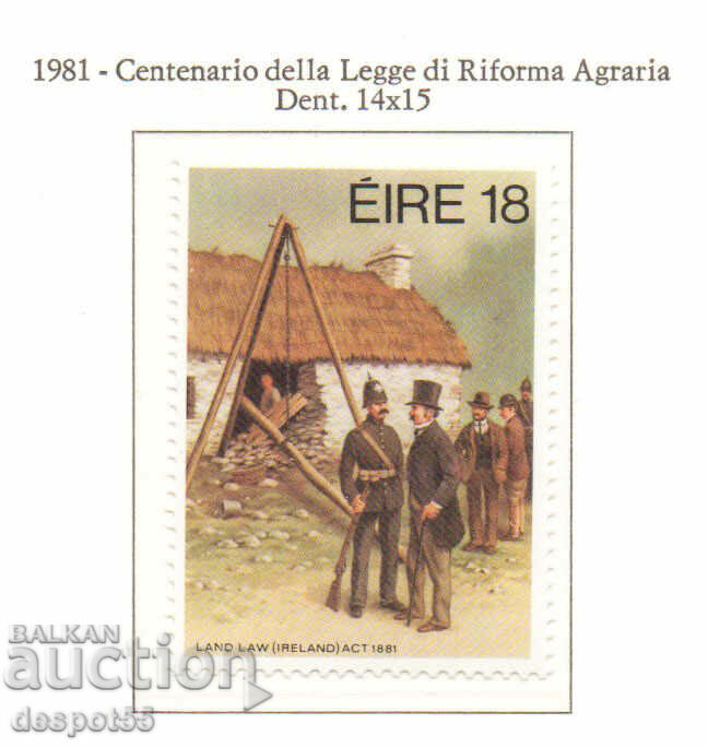 1981. Eire. 100 χρόνια από τις αγροτικές μεταρρυθμίσεις.