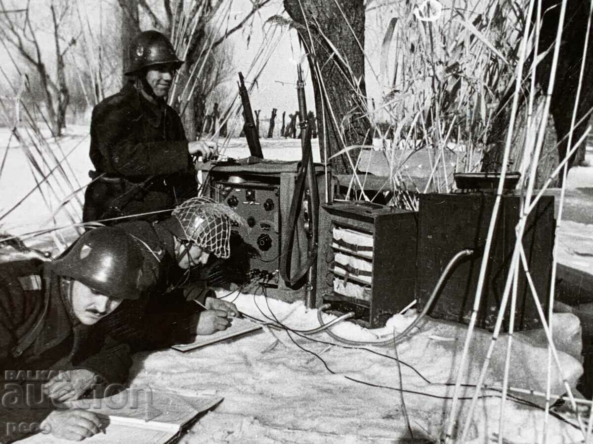Primul Război Mondial 1944-45 Unități militare bulgare Stație de radio