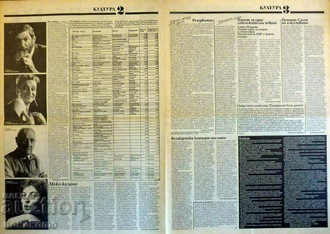 Newspaper: CULTURE with price 0.09 BGN | € 0.05