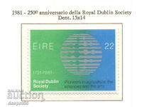 1981. Eire. 250 years of the Royal Society of Dublin.
