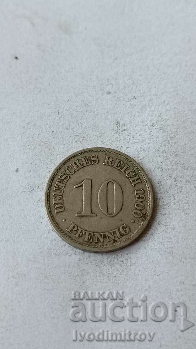 Германия 10 райхспфенинга 1900 A