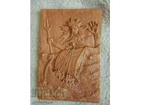 WOOD CARVING NEPTUNE