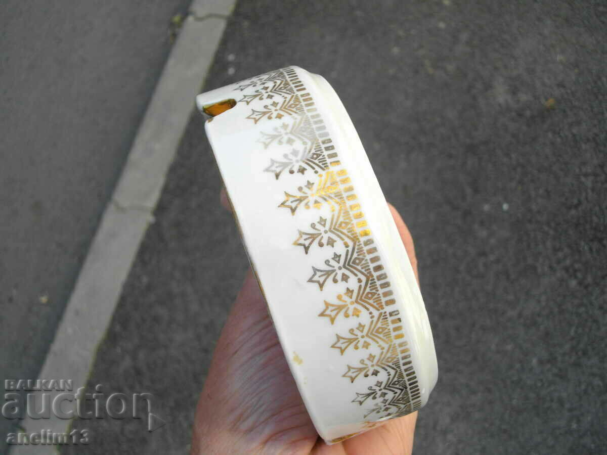 Delivery of BULGARIAN PORCELAIN ASHTRAY SLAVIA 1913 Delivery of BULGARIAN PORCELAIN ASHTRAY SLAVIA 1913