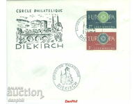 Luxembourg 1960 Europe SEP PPD/FDC