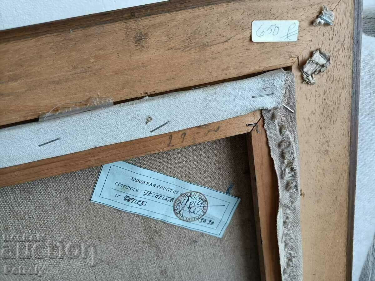 Delivery of Old oil painting Delivery of Old oil painting