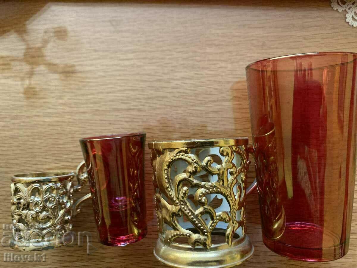 I am selling wine and brandy service with price 30.00 BGN | € 15.34