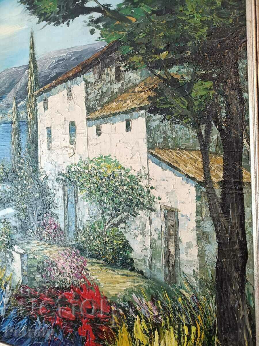 Old oil painting with price 350.00 BGN | € 178.95 Old oil painting with price 350.00 BGN | € 178.95