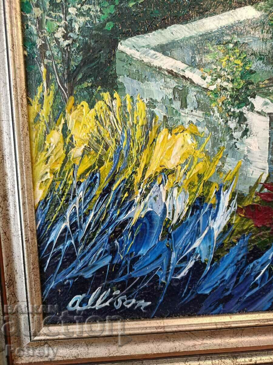 Auction Old oil painting Auction Old oil painting