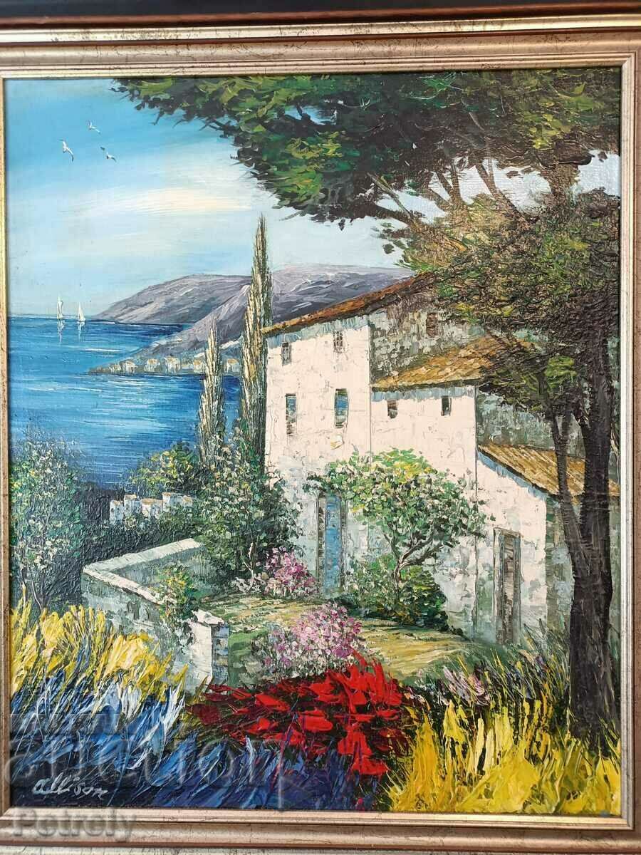 Old oil painting - 5 Old oil painting - 5