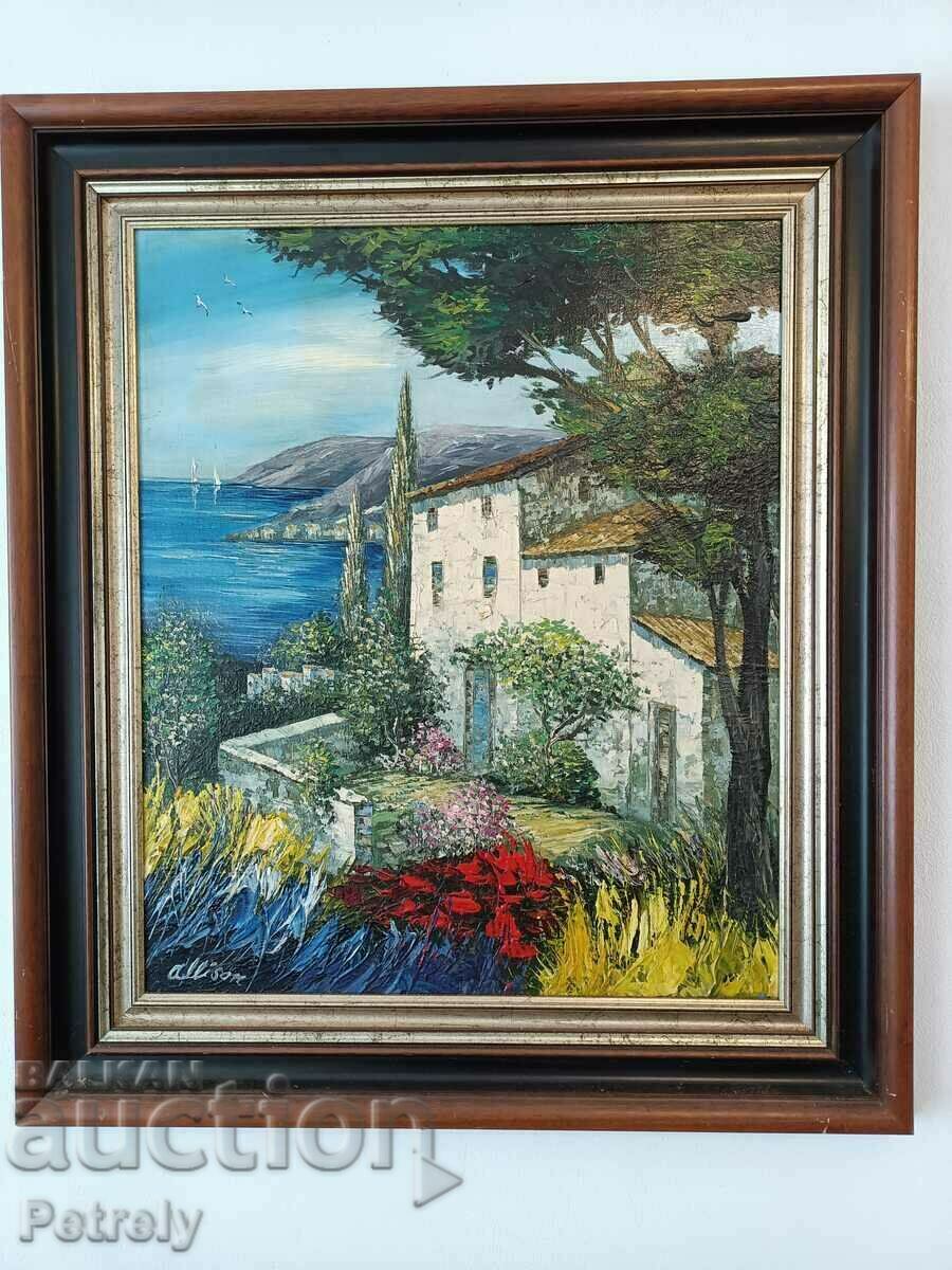 Old oil painting - 6 Old oil painting - 6