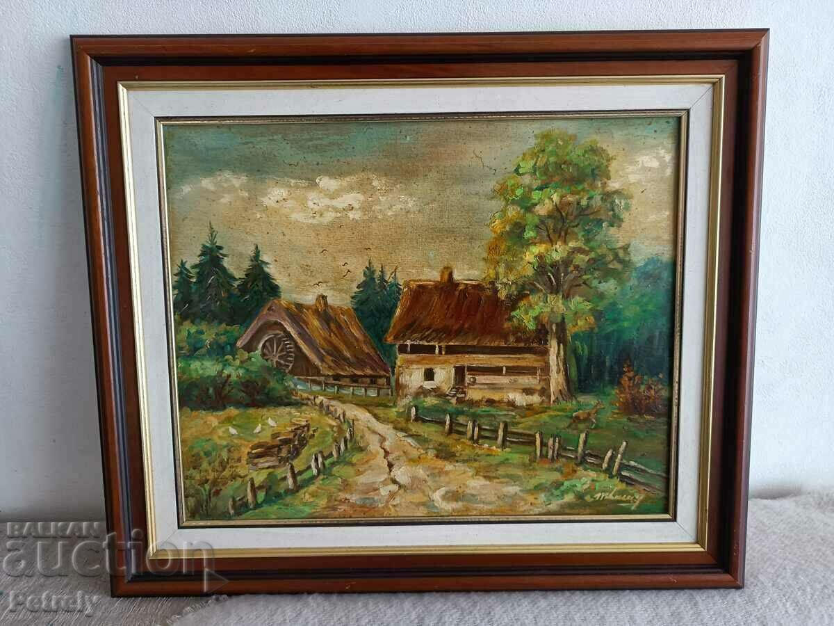 Old oil painting - 5 Old oil painting - 5