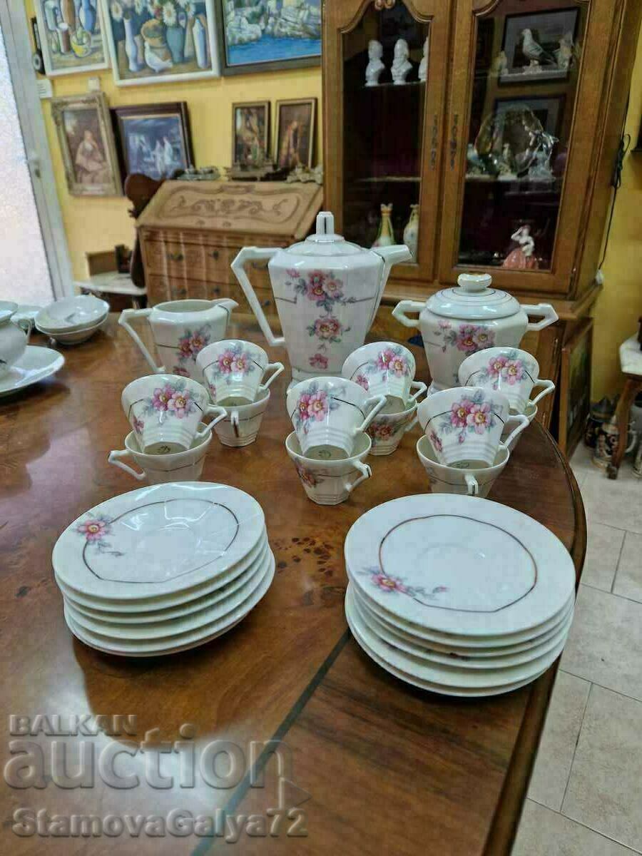 Set de cafea unic antic francez ART DECO - Limoges