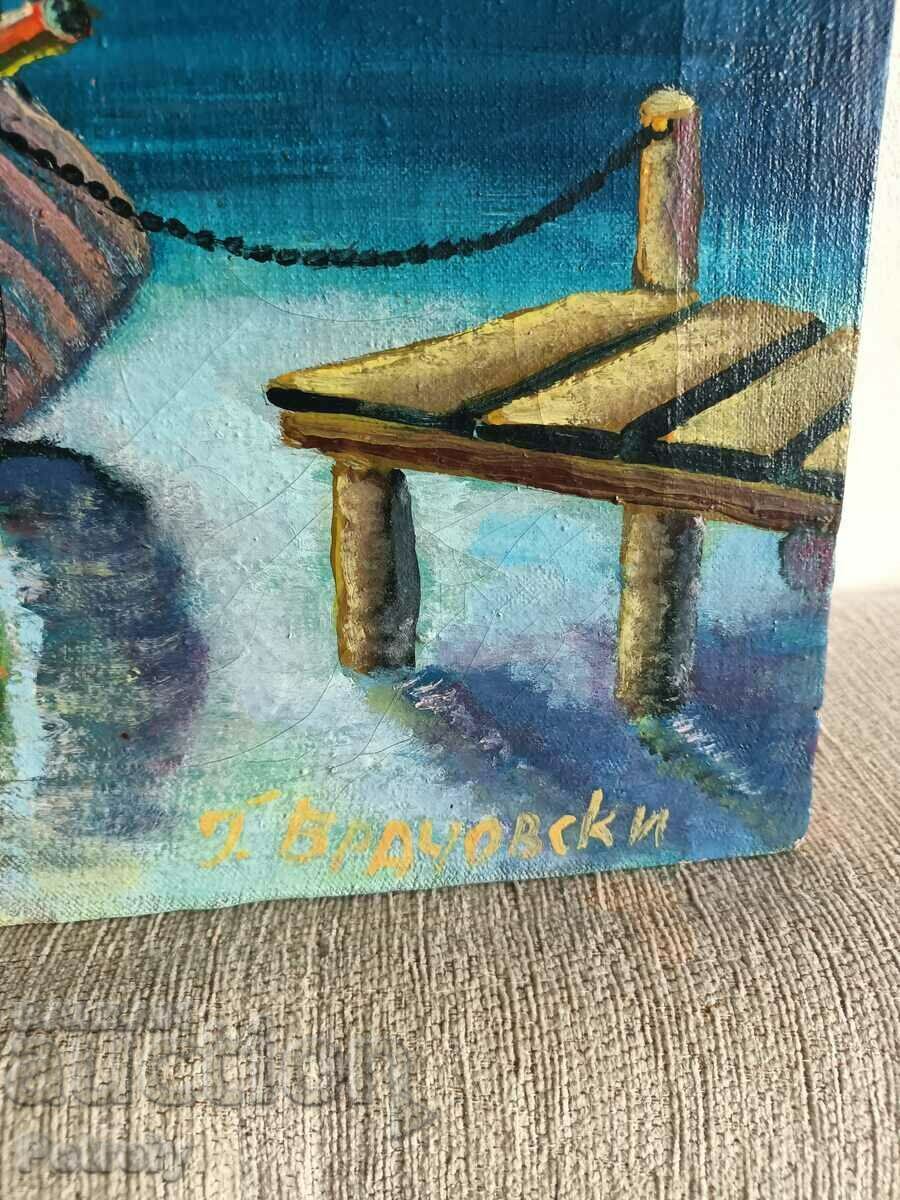 Аукцион Стара маслена картина Аукцион Стара маслена картина