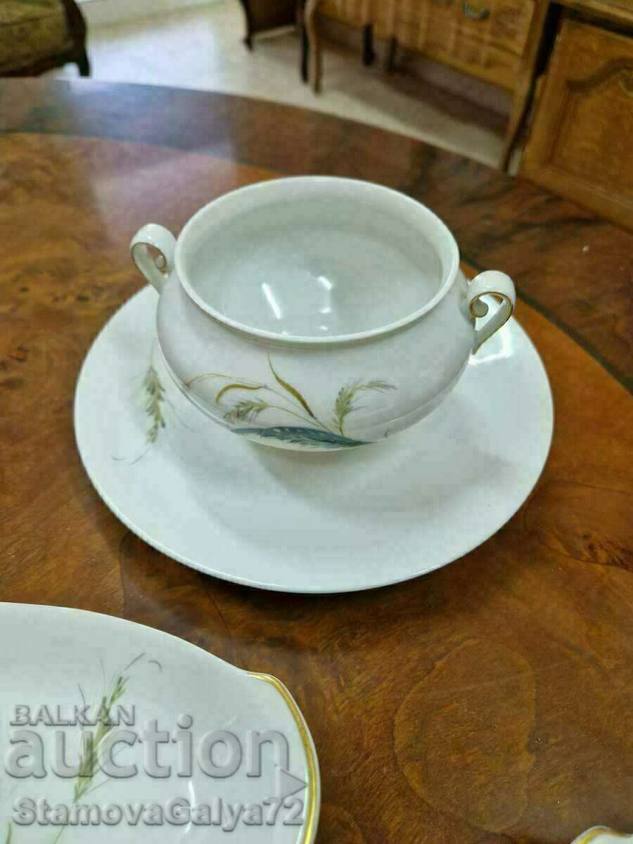 Auction  Rare antique ROYALE D'ARTOIS LIMOGES service