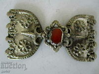 ❌❌ MAIN (FRONT) PART OF A RENAISSANCE BELT, SILVER, STONE❌❌