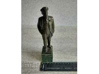 Author's metal statuette of Lenin