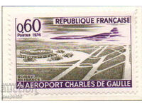 1974. France. Opening of Charles de Gaulle Airport - Roissy.