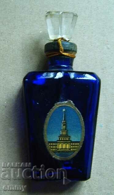 Старо шише шишенце за парфюм, "Светлините на Москва", СССР