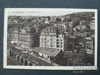 1918 Lausanne Carte poștală veche