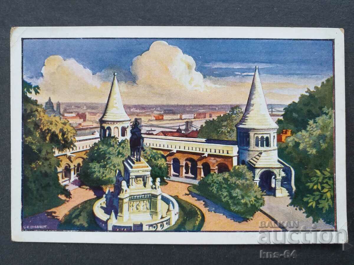 Budapest Old postcard