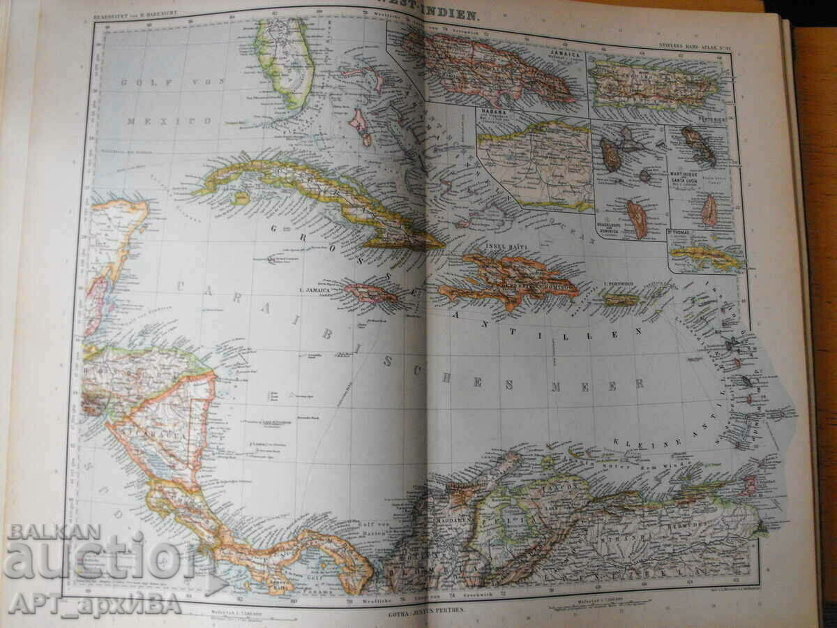 Stielers HAND-ATLAS. Gotha: Justus Perthes, 1909. - 5 Stielers HAND-ATLAS. Gotha: Justus Perthes, 1909. - 5