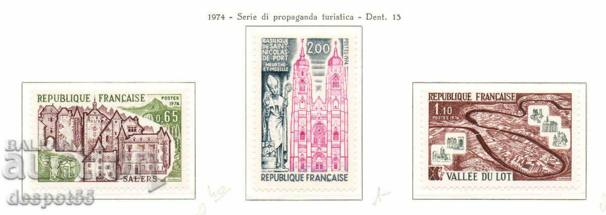 1974. Franţa. Propaganda turistica.