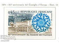 1974. Γαλλία. 25η επέτειος του Συμβουλίου της Ευρώπης.
