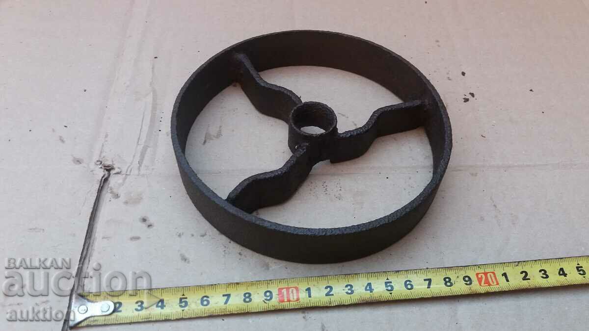 OLD BLOWER WHEEL, PLOW, PLOW - 7 OLD BLOWER WHEEL, PLOW, PLOW - 7