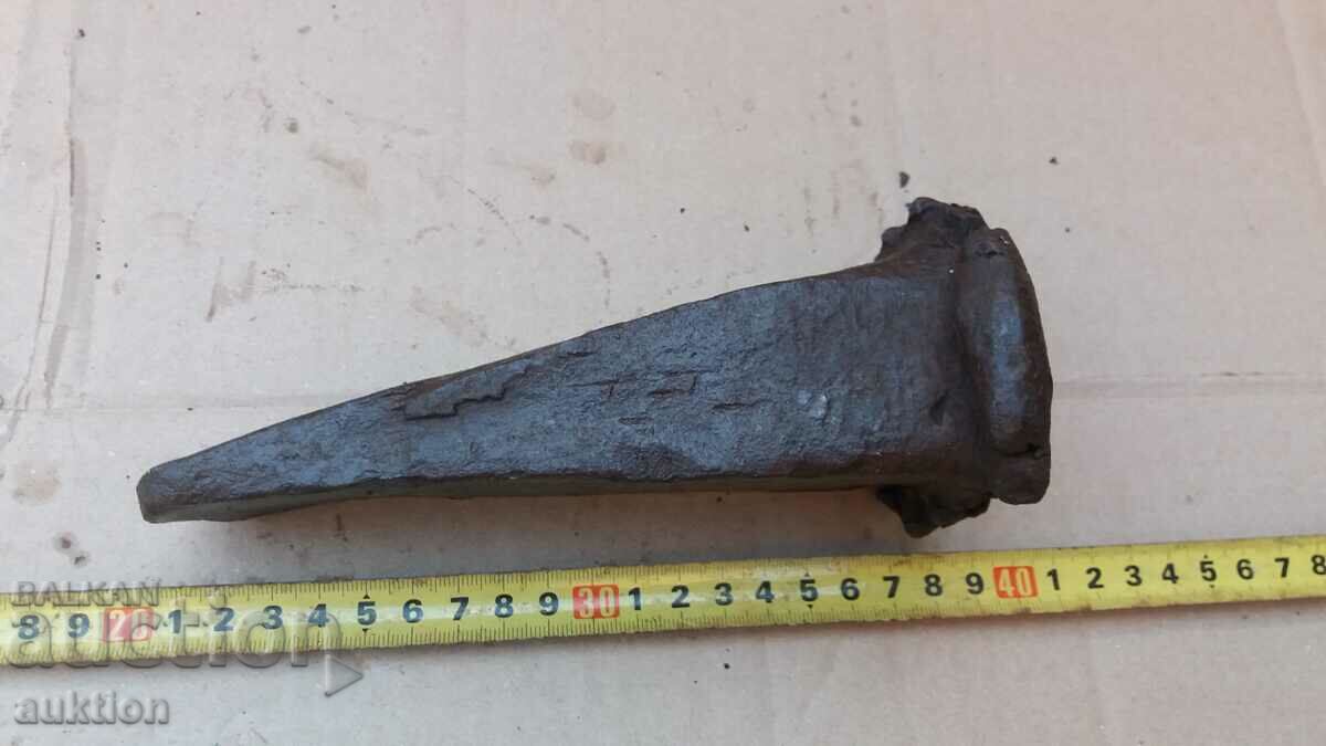 OLD SOLID DAGGER, WOOD CUTTER - 5