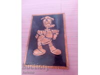 Donald Duck copper plate