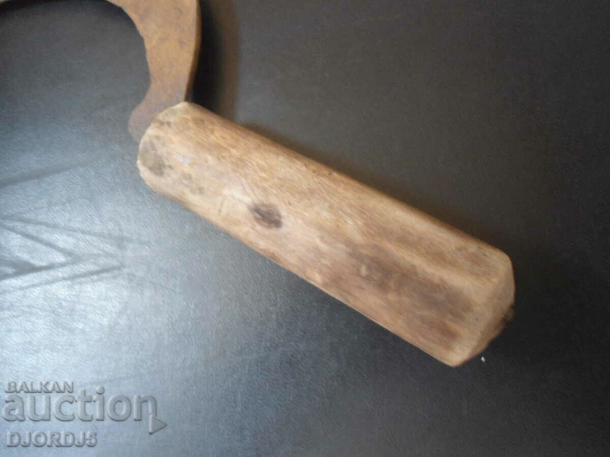 Auction Old forged sickle Auction Old forged sickle