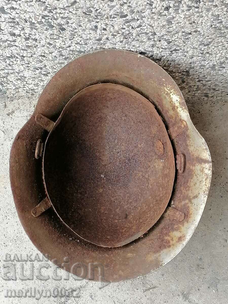 Παράδοση Βουλγαρικό κράνος αξιωματικών παρέλασης M-36 Γερμανικής Κατασκευής WW2