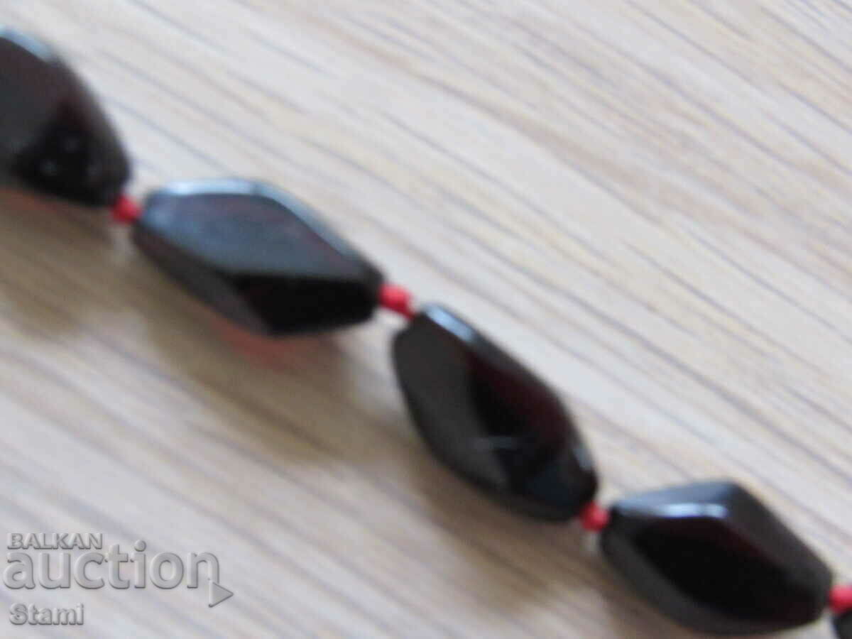 Auction Children's necklace - rhomboid of first-class Baltic amber Auction Children's necklace - rhomboid of first-class Baltic amber