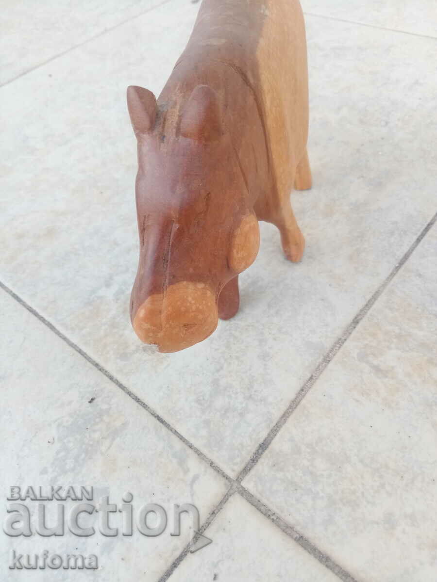Wooden figure of a hippopotamus with price 34.99 BGN | € 17.89 Wooden figure of a hippopotamus with price 34.99 BGN | € 17.89