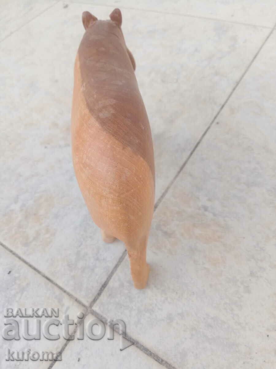 Wooden figure of a hippopotamus - 6 Wooden figure of a hippopotamus - 6