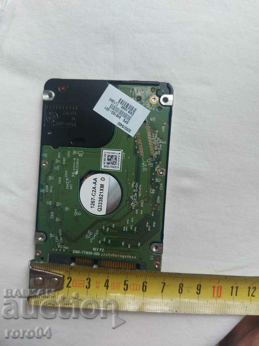 HARD DISK - WD 320 GB - LAPTOP - 6