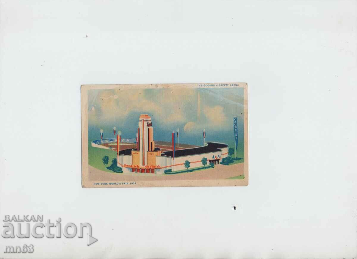 Old postcard - New York - 1939