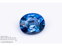 Blue Ceylon Sapphire 0.35ct VS Heated Oval Cut
