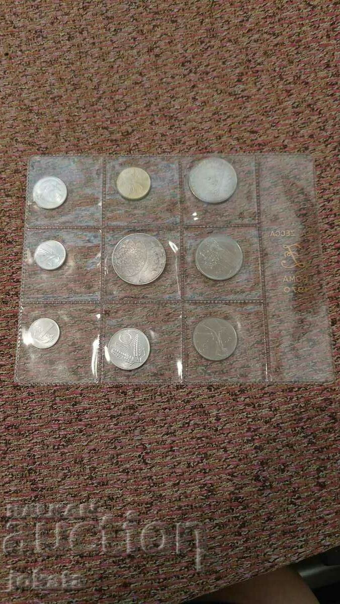 Delivery of set 1970 silver