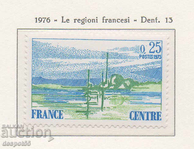 1976. Franţa. Regiunile Franței, Centru.
