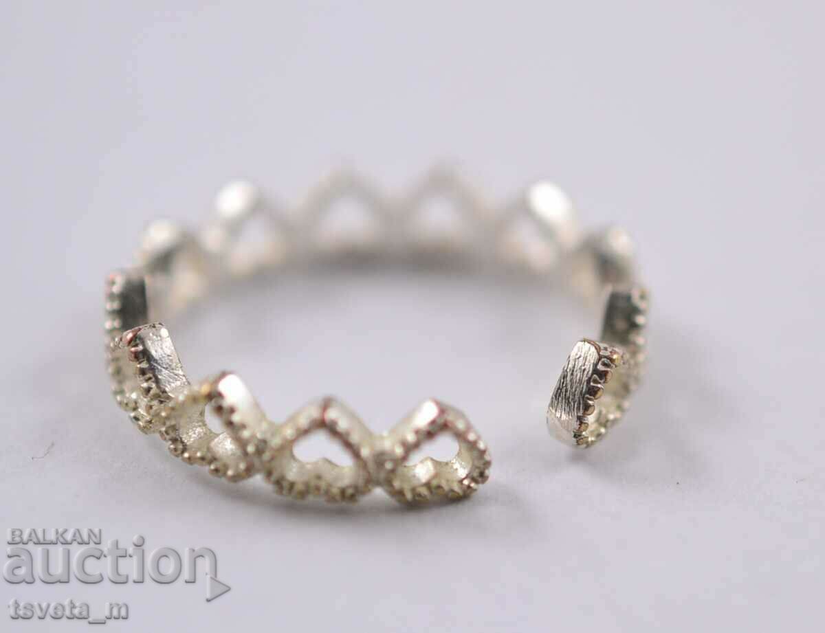 Ring with variable size with price 4.00 BGN | € 2.05 Ring with variable size with price 4.00 BGN | € 2.05