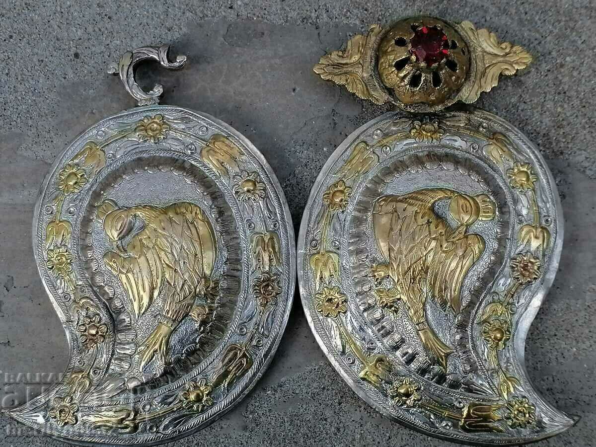 Renaissance pafti silver gilt pafta costume jewelry jewel - 7 Renaissance pafti silver gilt pafta costume jewelry jewel - 7