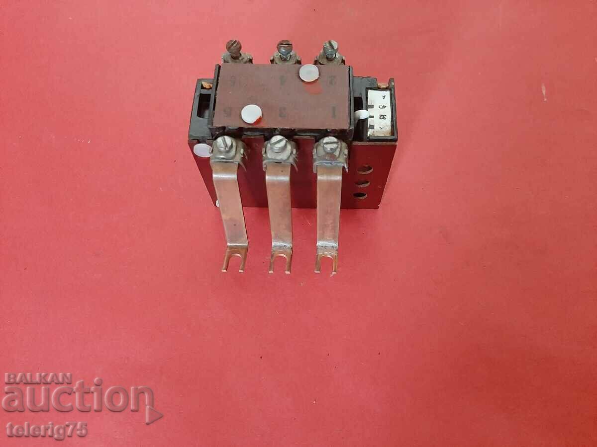 Bulgarian Thermal Protection Relay RTB-11,25-32-40A with price 20.00 BGN | € 10.23