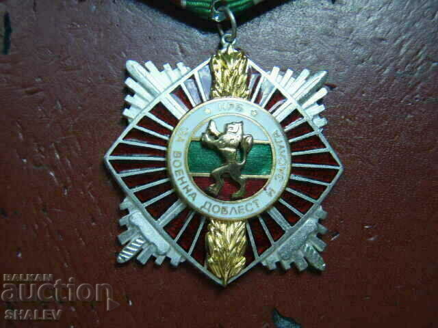 Delivery of Order "For Military Valor and Merit" 2nd Class Small Bearer /2/ Delivery of Order "For Military Valor and Merit" 2nd Class Small Bearer /2/