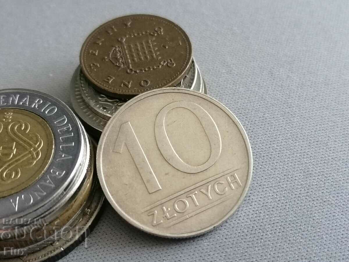 Coin - Poland - 10 zlotys | 1986