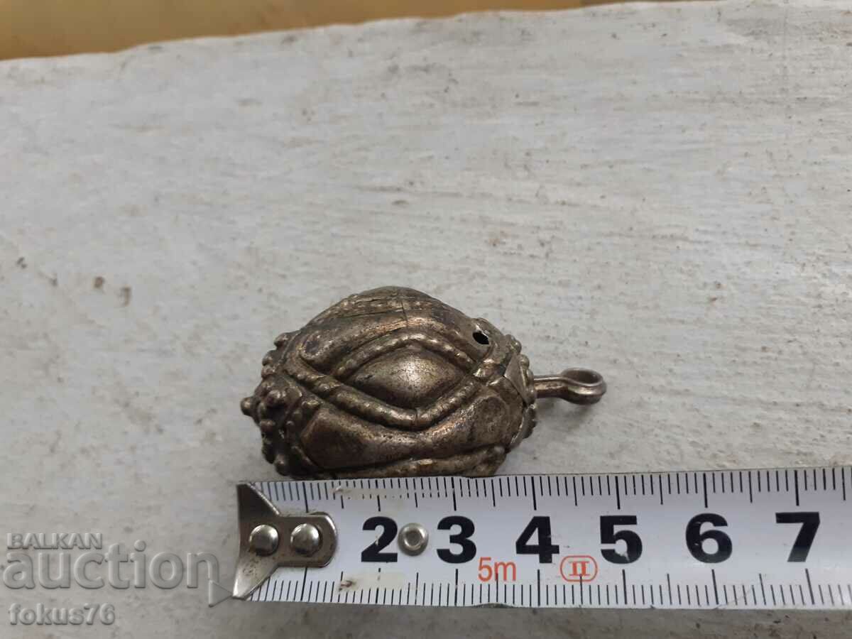 Παλιά Revival μεγάλο κουμπί κοστουμιών - 5