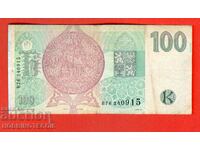 CZECH REPUBLIC CZECH 100 Krona issue - issue 1995