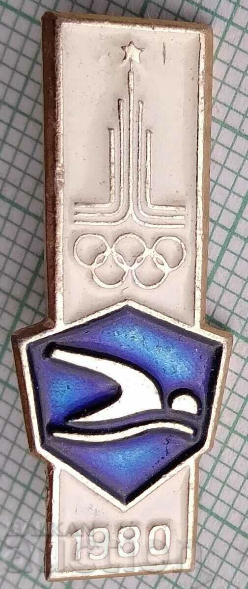13165 Badge - Olympics Moscow 1980