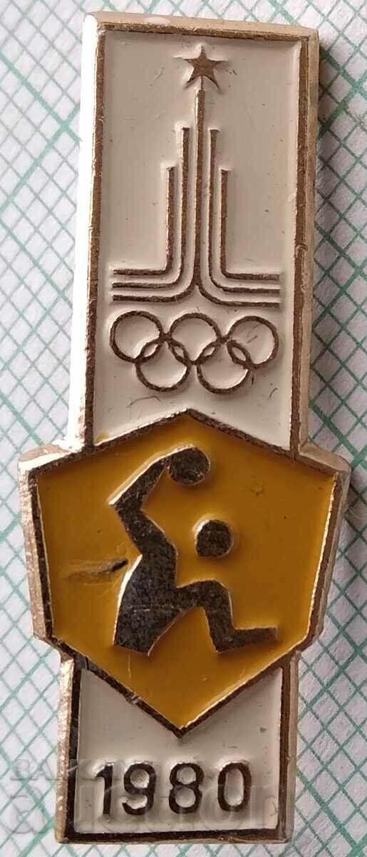 13167 Badge - Olympics Moscow 1980