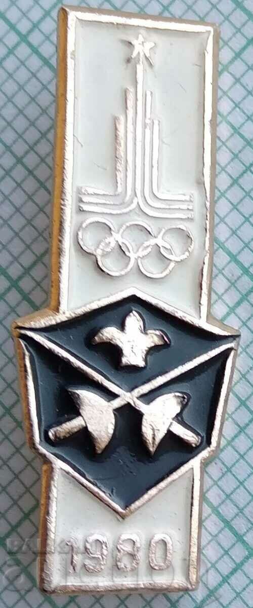 13181 Badge - Olympics Moscow 1980